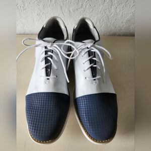 FootJoy Blue and White Golf Shoes